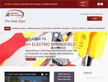 Tablet Screenshot of apluselectricianspringfield.com